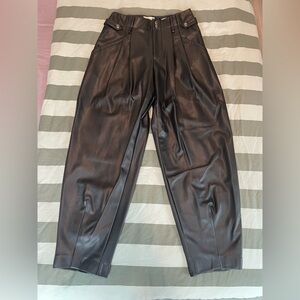 Maeve Faux Leather Pants